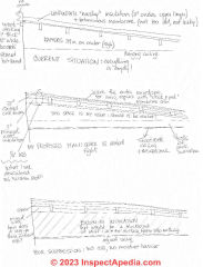 roof venting plan (C) InspectApedia.com Louise