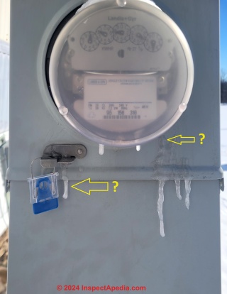 Mobile home aluminum wiring, breaker burn up (C) InspectApedia.com Kelso