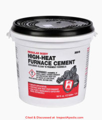 Oatey Chimney repair cement