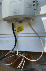 Exterior phone jacks (C) InspectApedia.com Josephine