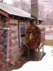 Oil tank outside (C) Daniel Friedman