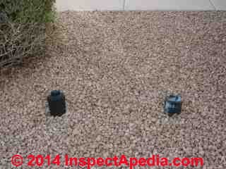 Sewer line cleanout, Surprise Arizona (C) Daniel Friedman