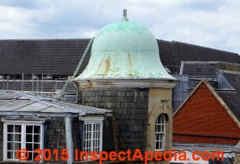 Copper dome, Oxford, U.K. (C) Daniel Friedman