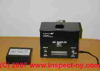 Photograph of Allergenco Mark III Impaction Air Sampler