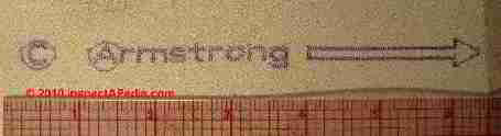 Vinyl Floor Tile self-stick Armstrong 12-inch tile