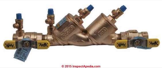 Apollo dual check valve 